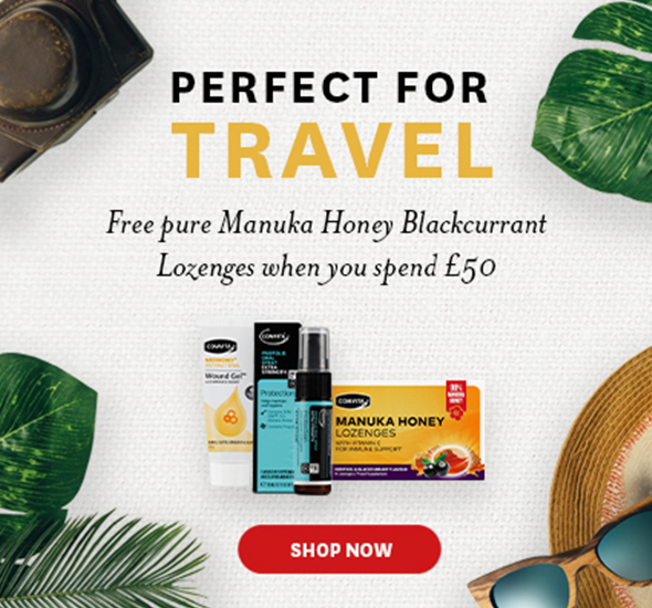 Perfect for travel manuka honey