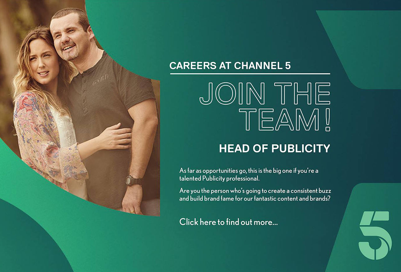 Viacom Channel 5 Job advertisement